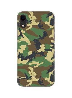 Buy Protective Case Cover For Apple iPhone XR Jungle Camo in Saudi Arabia