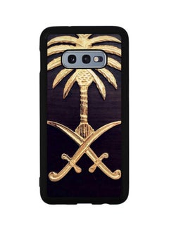Buy Protective Case Cover For Samsung Galaxy S10e Black/Gold in Saudi Arabia