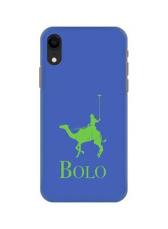 Buy Protective Case Cover For Apple iPhone XR Bolo Blue in UAE