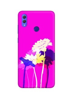 Buy Protective Case Cover For Huawei Honor 8X Bleeding Flowers (Pink) in Saudi Arabia