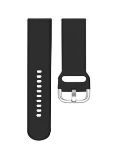 Buy Replacement Band For Samsung Galaxy Watch3 45mm Black in UAE