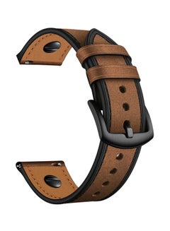 Buy Replacement Band For Samsung Galaxy Watch3 45mm Rough Brown in UAE