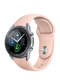 Buy Replacement Band For Samsung Galaxy Watch3 45mm Pink Sand in UAE