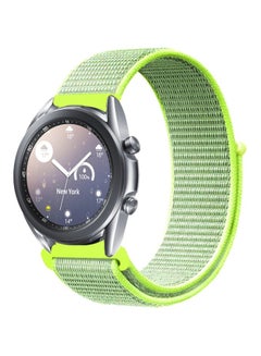 Buy Replacement Band For Samsung Galaxy Watch3 41mm Green/Yellow in UAE