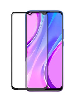 Buy Tempered Glass For Xiaomi Redmi 9A Black/Clear in UAE
