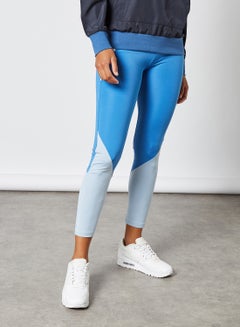 Buy Colourblock Leggings Blue in UAE