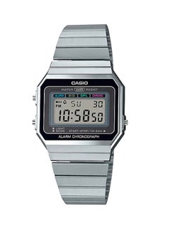 Buy Stainless Steel Digital Wrist Watch A700W-1ADF - 36 mm - Silver in Egypt