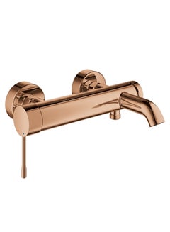 Buy Single Lever Bath Mixer Copper L 298 x W 193 x H 70 in UAE