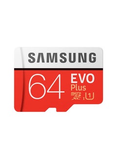 Buy EVO Plus MicroSDXC Memory Card red in Saudi Arabia