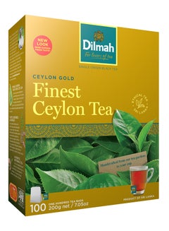 Buy Ceylon Gold Tea 100 Bags 200grams in UAE