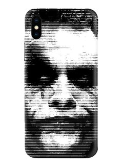 Buy Joker Printed Case Cover For Apple iPhone X/XS White/Black in Saudi Arabia