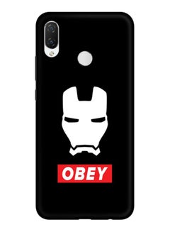 Buy Obey Iron Printed Protective Case Cover For Huawei P Smart+ (Nova 3I) Black/White in UAE