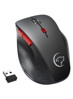 Buy Professional Wireless Gaming Mouse Black in Saudi Arabia