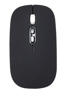 Buy Ergonomic Design 2.4GHz Wireless Mouse Black in Saudi Arabia