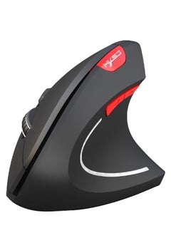 Buy Vertical Design 2.4GHz Wireless Mouse Black in Saudi Arabia