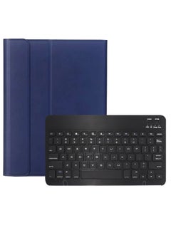 Buy Protective Detachable Keyboard Case For Apple iPad Blue/Black in Saudi Arabia