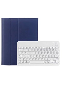 Buy Protective Detachable Keyboard Case For Apple iPad Blue/White in Saudi Arabia