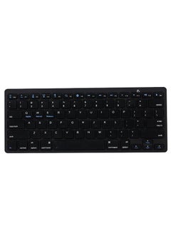 Buy Bluetooth Wireless Keyboard - English Black in Saudi Arabia