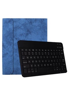 Buy Protective Detachable Keyboard Case For Apple iPad Blue in Saudi Arabia