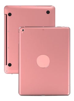 Buy Smart Keyboard Case Flip Cover For Apple iPad Rose Gold in Saudi Arabia