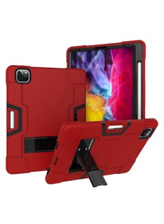 Buy Protective Case Cover For Apple iPad Pro 12.9 (2021/2020/2018) Red in UAE