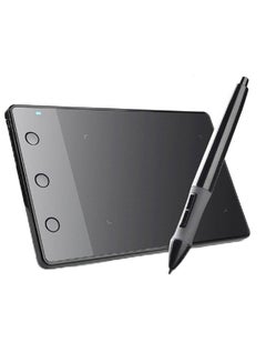 Buy Graphics Drawing Tablet With 4000LPI Pen Black in Saudi Arabia