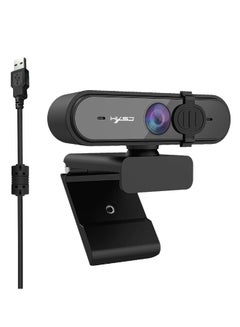 اشتري كاميرا ويب ممتصة للصوت بتركيز تلقائي بدقة 1080P مزودة بمنفذ USB أسود في مصر