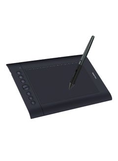 اشتري H610 Pro V2 Professional Graphics Drawing Tablet Signature Pad Board Set Black في السعودية