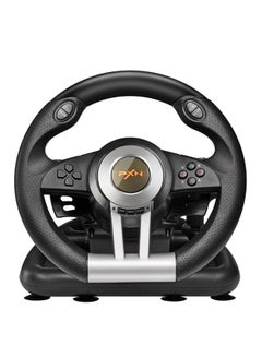اشتري V3II Racing Game Steering Wheel wWth Brake Pedal F/PC PS3 PS4 Xbox One - Wireless في مصر
