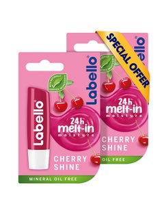 Buy Pack Of 2 Moisturizing Lip Balm Cherry Shine 4.8grams in UAE