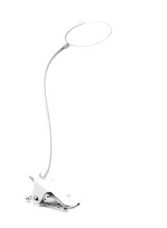 Buy Clip-On Desk LED Lamp White in UAE