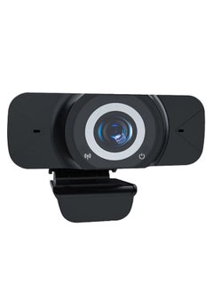 Buy 1080P HD Computer Camera Video Conference Camera Webcam 2 Megapixels Auto Focus H.264 Video Compression with Microphone USB Plug & Play for Video Meeting Online Teaching Training Live Webcasting Black in Egypt