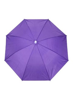 Buy Protable Umbrella Hat With Elastic Band in Saudi Arabia