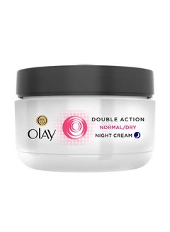 Buy Double Action Night Cream For Normal/Dry Skin 50ml in UAE