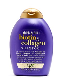 Buy Biotin And Collagen Shampoo 385ml in UAE