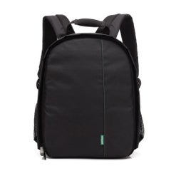 Buy Outdoor Small DSLR Camera Backpack Green/Black in Saudi Arabia