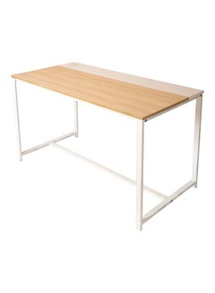 اشتري Wooden Grad Desk Carmen/White 70x77x140cm في مصر