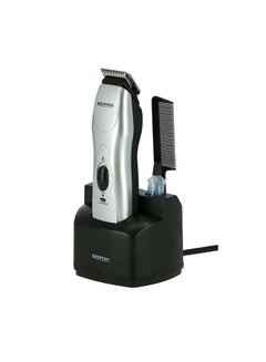 Buy Rechargeable Hair Clipper Silver 594grams in UAE