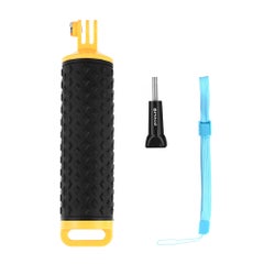 Buy Floating Handle Hand Grip Buoyancy Rods And Strap For GoPros Action Camera Black/Yellow in Saudi Arabia