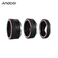 Buy Brand New Upgraded Macro 13mm, 21mm And 31mm Extension Tube Set Black in UAE