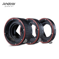 Buy Macro 13mm, 21mm And 31mm Extension Tube Set Black in Saudi Arabia