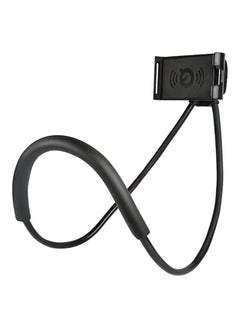 Buy Multi-Function Hanging Neck Mobile Phone Mount Black in Saudi Arabia