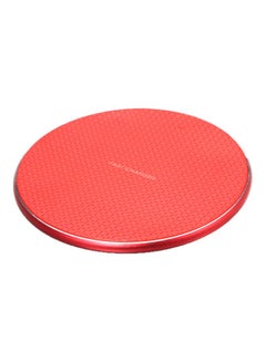 Buy Wireless Fast Charging Pad Red in UAE