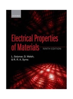 اشتري Electrical Properties of Materials paperback english - 01032018 في مصر