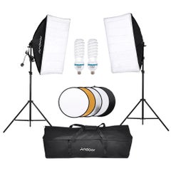 Buy Photography Studio Softbox Lighting Tent Kit Photo Video Equipment Multicolour in Saudi Arabia