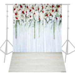 Buy Flower Wall Photography Background Wedding Backdrop Photo Studio Pros Multicolour in Saudi Arabia