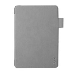 Buy PU Leather Folio Folding Cover Lightweight Protective Case Grey in Saudi Arabia