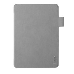 Buy Folio Cover Holste Lightweight Embedded PU Leather Case Grey in UAE