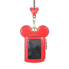 Buy Cartoon Cute Holder Protector ID Credit Card Case Red in Saudi Arabia