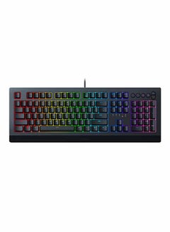 Buy Razer Cynosa V2 Gaming Keyboard: Customizable Chroma RGB Lighting - Individually Backlit Keys - Spill-Resistant Design - Programmable Macro Functionality - Dedicated Media Keys in Saudi Arabia